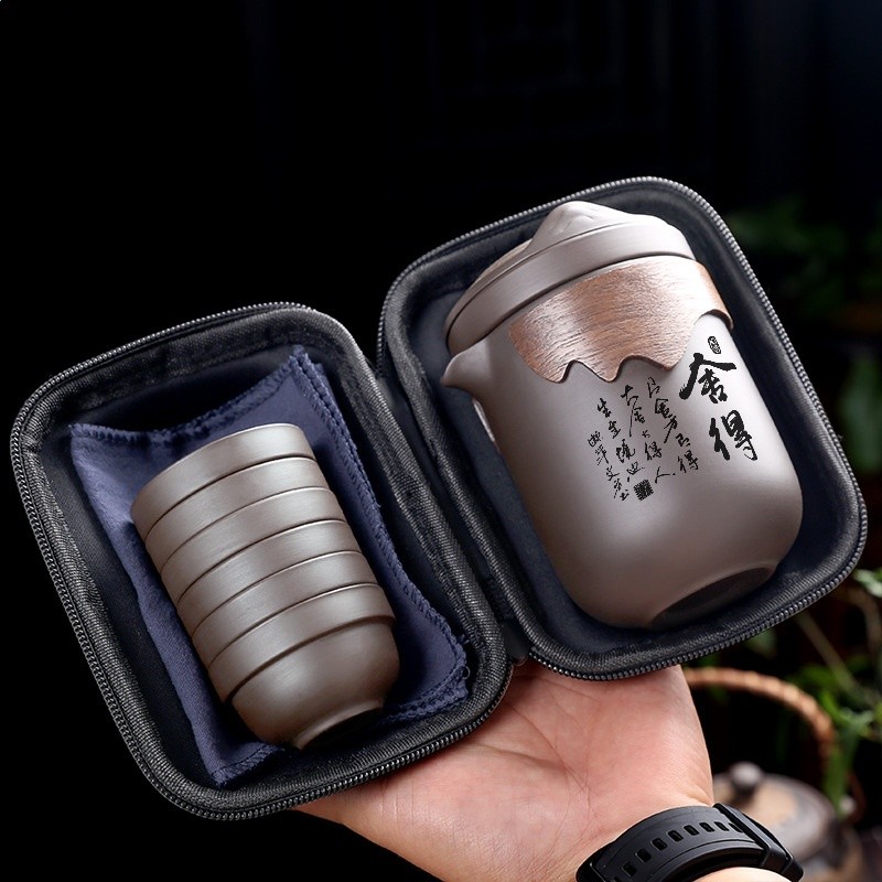 紫砂快客杯6杯-捨得