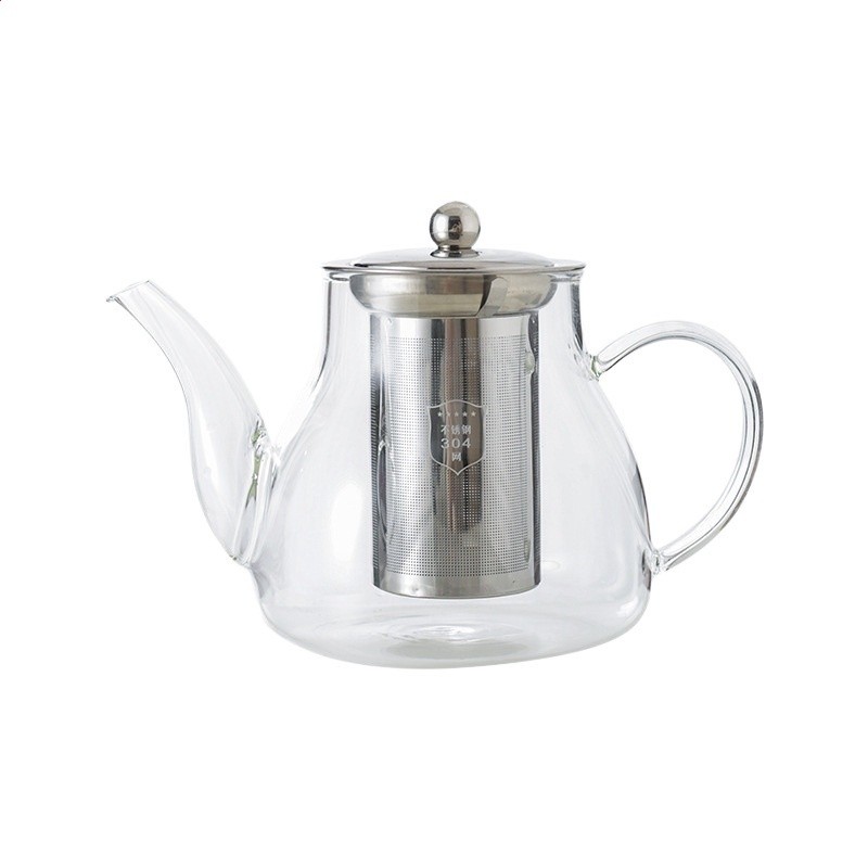 茶壺套裝茶具耐熱玻璃泡茶壺家用加厚單壺功夫茶杯花茶壺玻璃壺-細節圖5