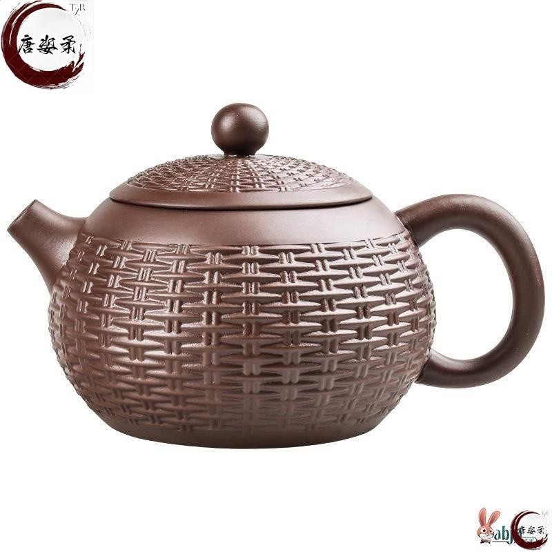 ✅宜興紫砂壺純手工西施壺過濾大號泡茶壺陶瓷茶具單人家用茶壺套-細節圖5