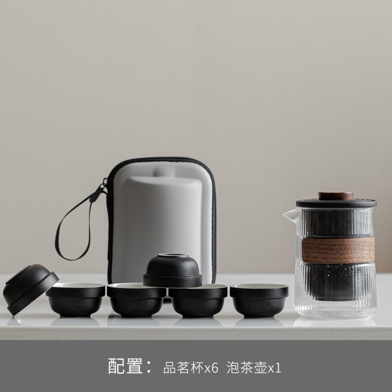 一壺六杯（禪黑）