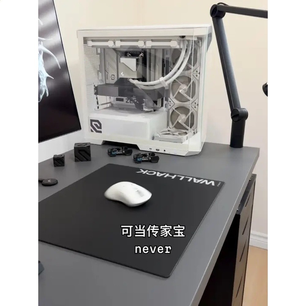 WALLHACK沃哈克SP004A鋼化玻璃滑鼠墊桌墊辦公電競遊戲FPS專用大-細節圖2