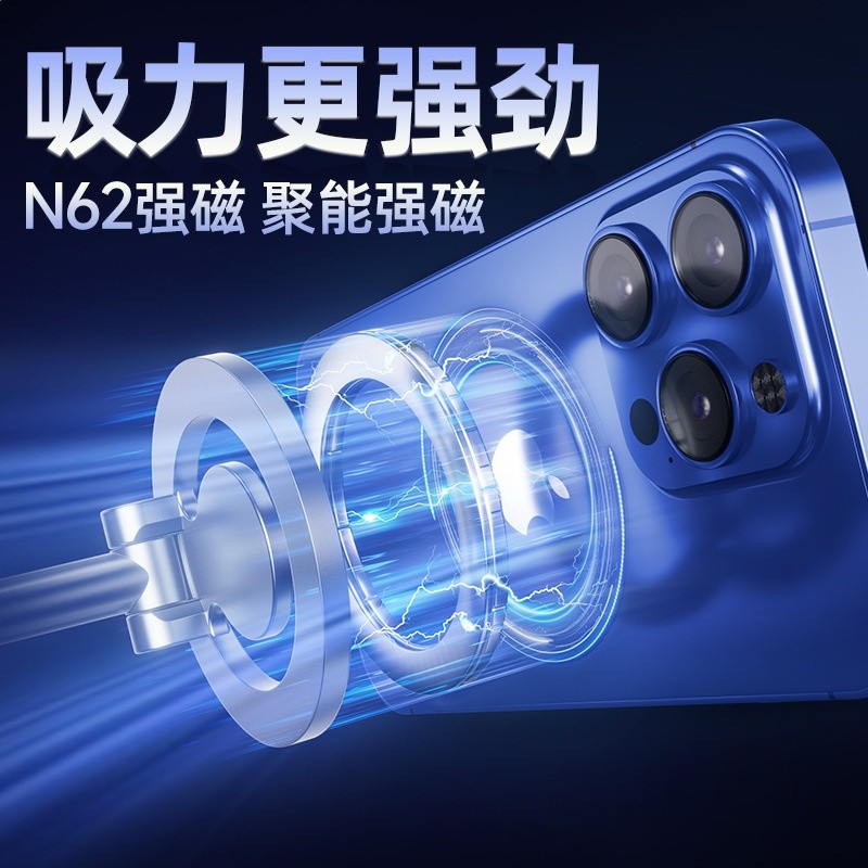 車載手機支架Magsafe磁吸支架新款導航360度旋轉折疊汽車車載支架-細節圖4
