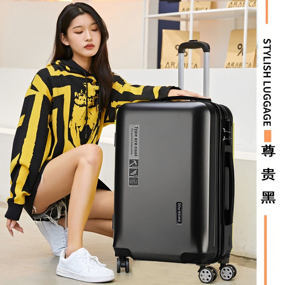 前開口行李箱女2026新款可擴充套件多功能拉桿箱20寸旅行箱登機皮箱男-規格圖5
