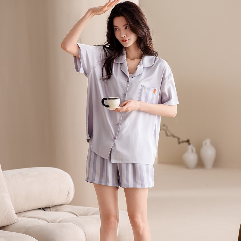 38563女夏款丨撞色條紋 【冰冰涼涼/夏天不悶熱】