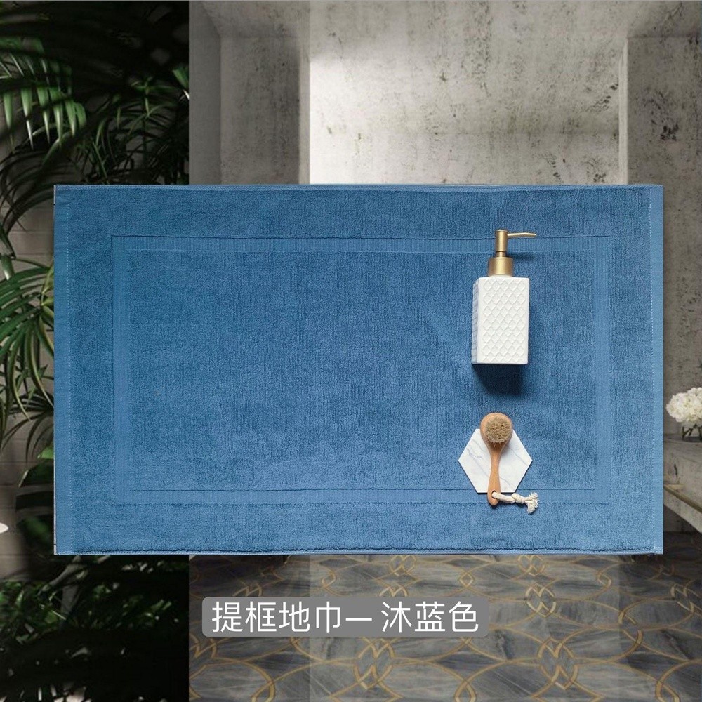 衛生間門口防滑地墊五星級飯店地巾浴室加厚地毯吸水踩腳毛巾-規格圖4