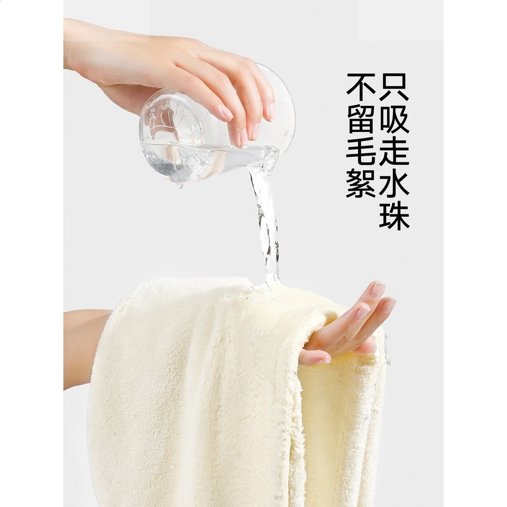 松山棉店松團兒刺繡乾髮帽升級加厚吸水毛巾擦頭髮毛巾乾髮巾浴帽-細節圖4