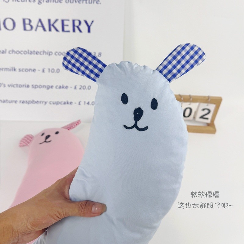 現貨韓國ins寵物深度睡眠抱枕枕頭 狗狗貓貓柔軟棉布靠枕 頸枕pet-細節圖4