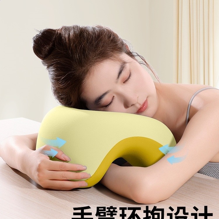 午睡枕辦公室午休小學生趴桌子睡覺兒童工位趴睡枕頭抱枕便攜-細節圖5
