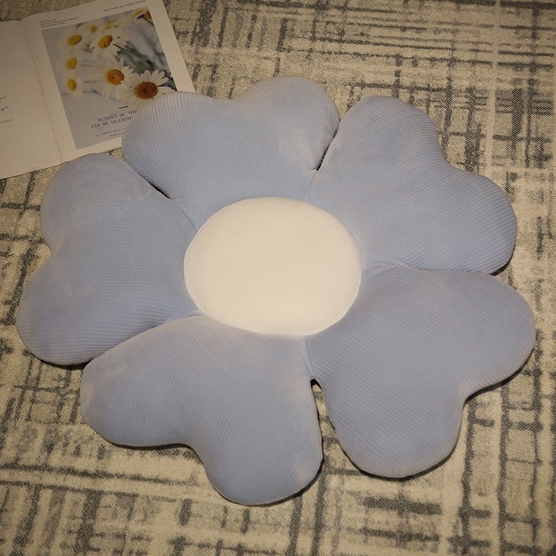 創意性花朵樹葉熊掌坐墊毛絨玩具仙人掌抱枕沙發靠墊椅墊愛心蒲團-規格圖5
