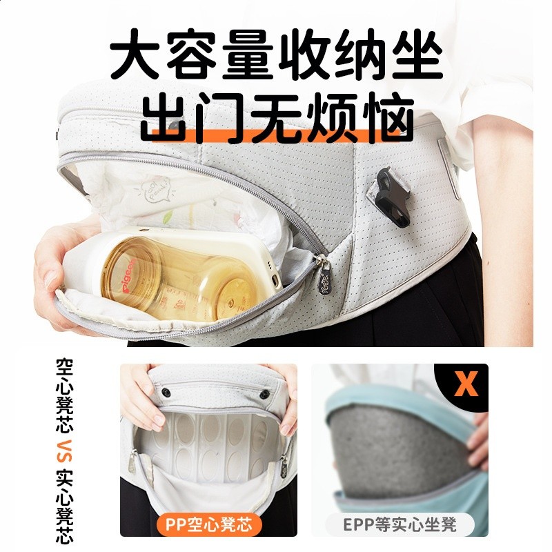 嬰兒揹帶多功能兩用揹帶新生兒抱枕批發小月寶寶跨境亞馬遜寶寶防-細節圖3