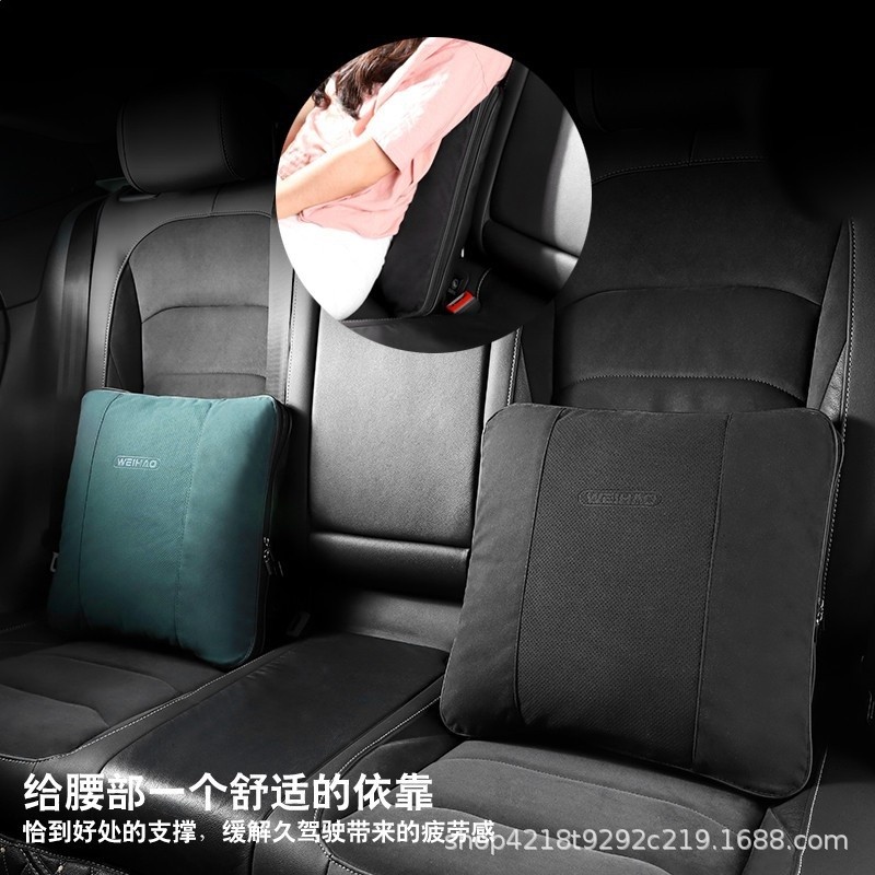 跨境電商抱枕被子兩用靠墊翻毛皮空調被辦公室午睡毯汽車抱枕被-細節圖2