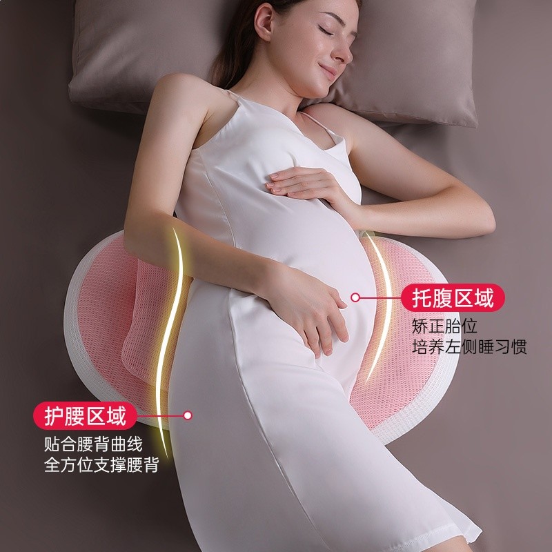 孕婦枕頭護腰側睡枕託腹u型枕靠抱枕孕期側臥枕睡覺專用品神器-細節圖3