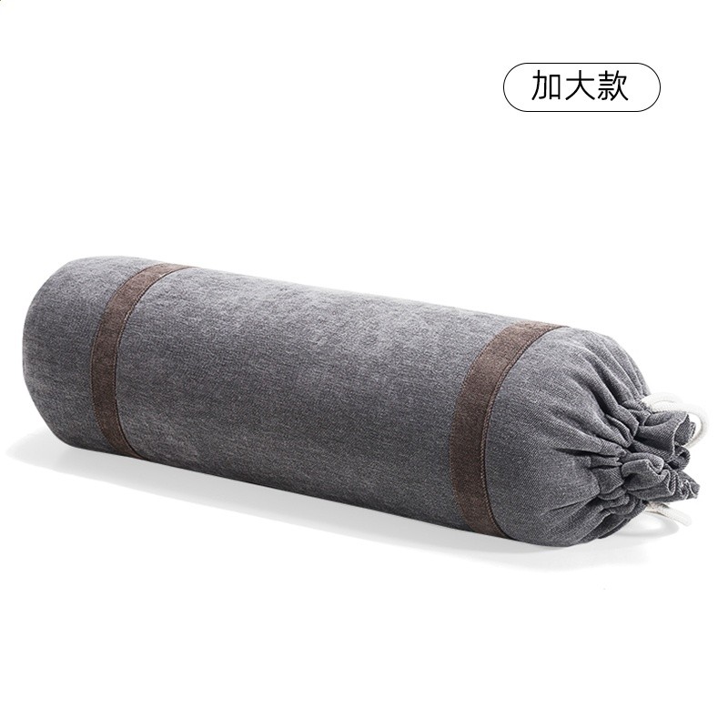 ๑瑜伽圓柱蕎麥抱枕艾楊格瑜伽輔具瑜伽輔助用品枕孕婦腰靠墊枕頭-規格圖5