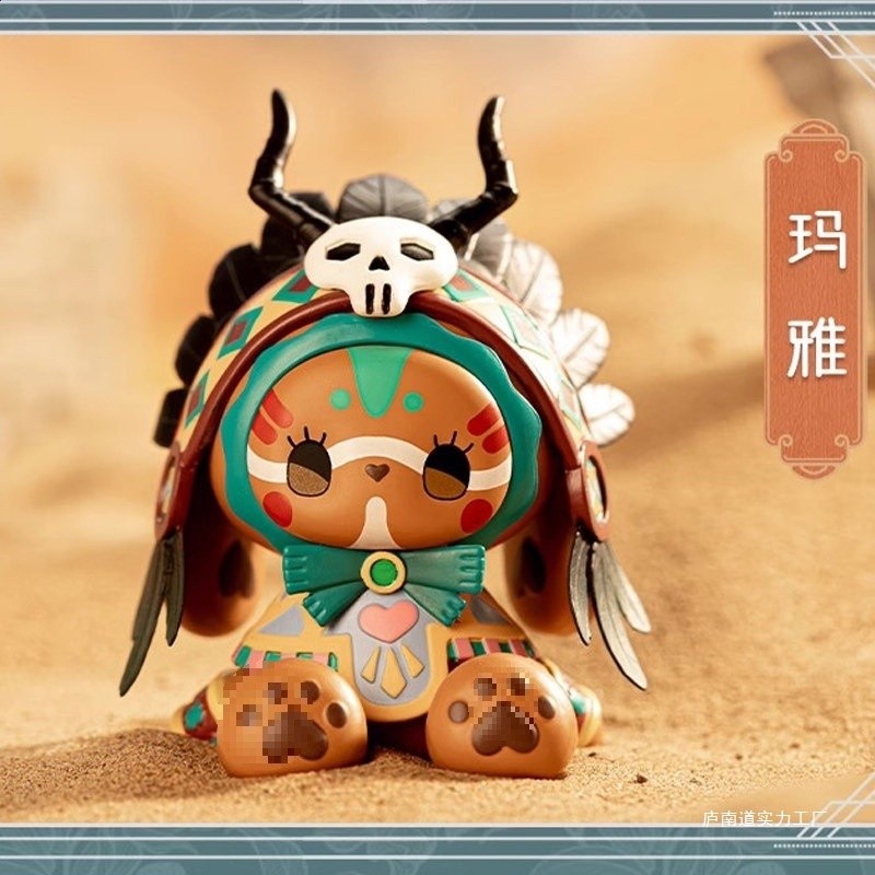 秘境森林時間的長河盲盒0代潮玩公仔手辦收藏車載擺件娃娃其它-細節圖4