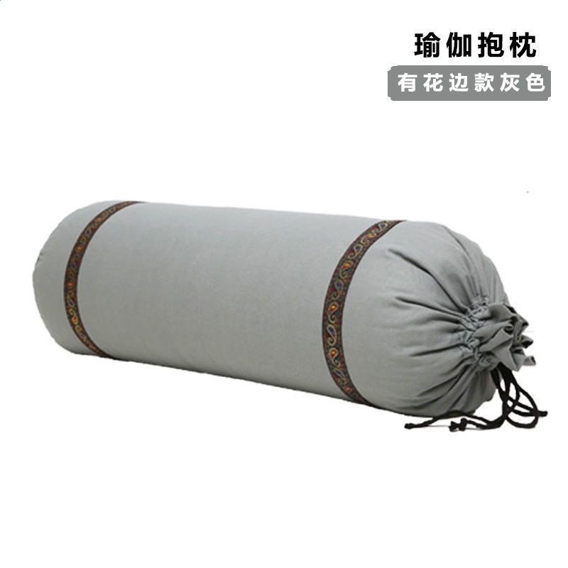 瑜伽抱枕 專業艾楊格輔具 瑜珈高彈肩倒立墊瑜伽抱枕 蕎麥殼枕-規格圖5