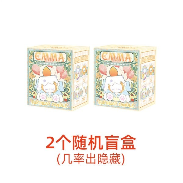 emma秘境森林生日會盲盒第五代彈公仔手辦男女生生日蛋糕禮物-規格圖5