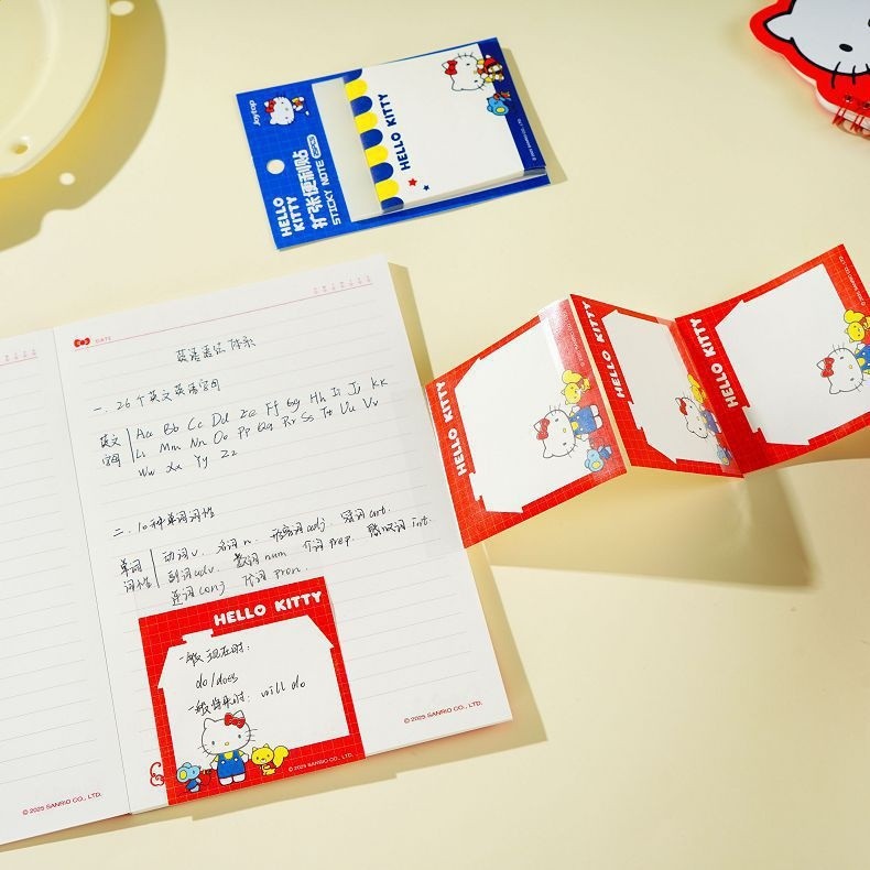 凱蒂貓擴張便利貼紙joytop悅木三麗鷗學生錯題本便籤紙卡通文具-細節圖3