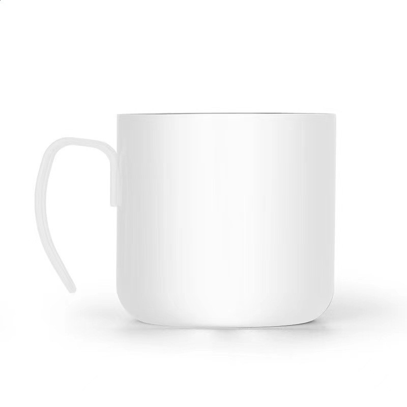 工廠直供星吧同款雙層不鏽鋼304咖啡杯450ml鋼絲手杯馬克杯隨手杯-細節圖4