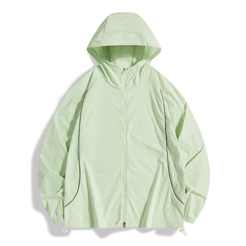 王一博同款連帽防曬衣男夏季薄款冰絲速乾防曬服戶外運動騎行服-規格圖5
