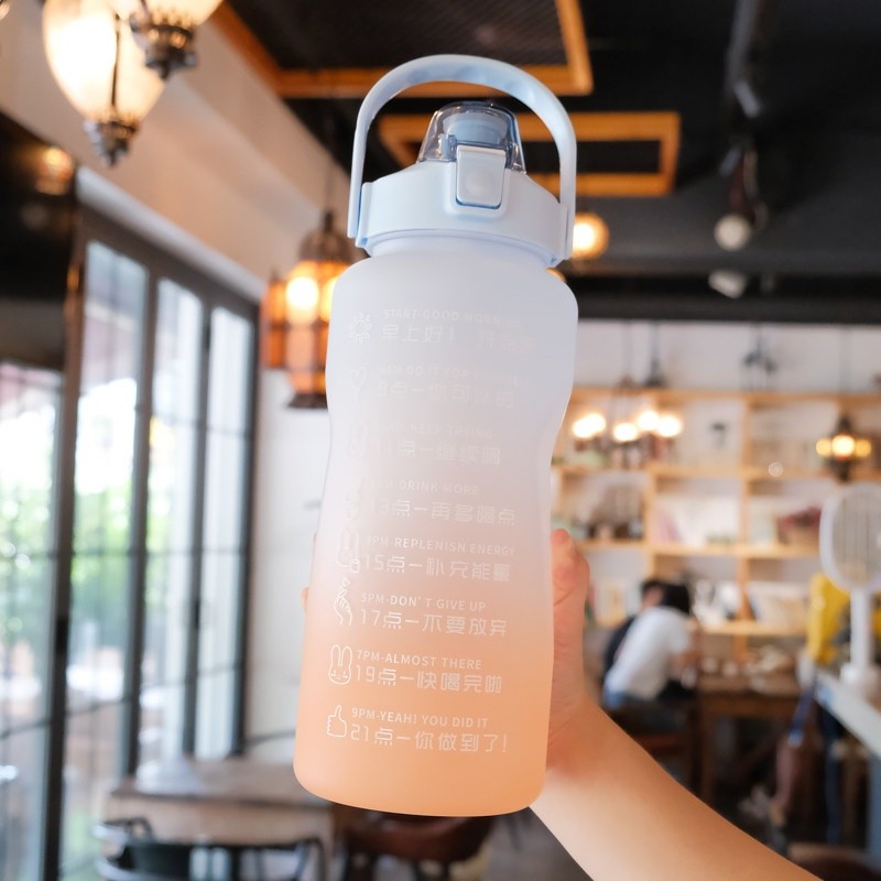 漸變藍色-2000ML（帶中文提醒）