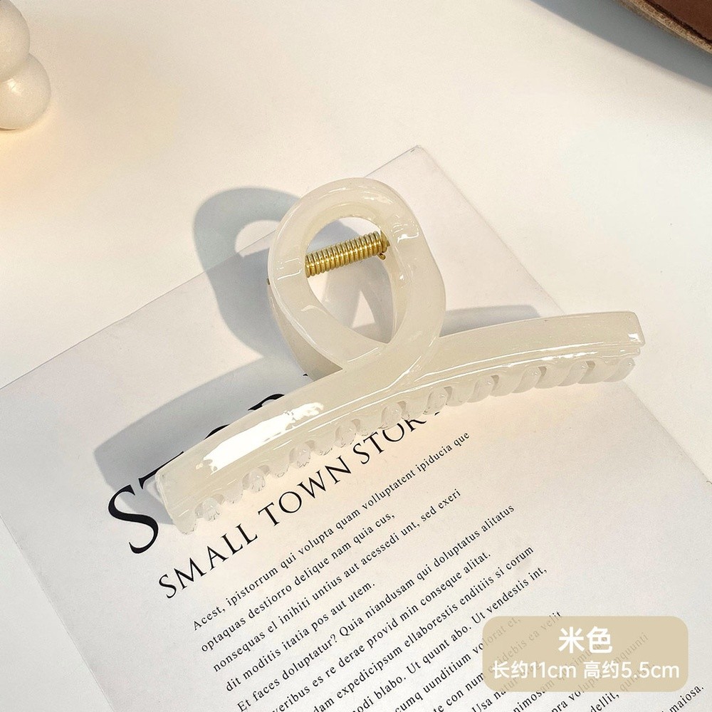 趙露思同款抓夾女2026新款高階感大號髮量多髮夾後腦勺盤髮鯊魚夾-規格圖5