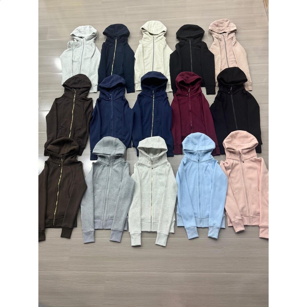 專注大碼1u1u同款scuba女士寬鬆半拉鍊立領衛衣春秋瑜伽服外套-細節圖2
