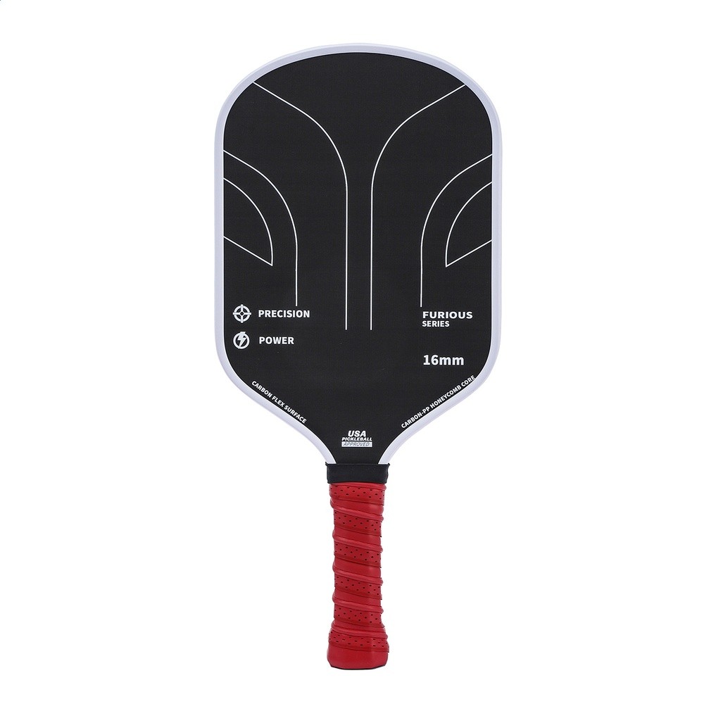 大牌熱壓碳纖維匹克球拍T700同款表面噴砂專業比賽板Pickleball-規格圖5