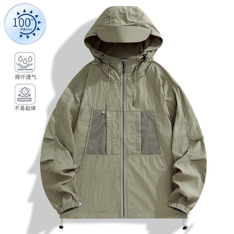 山系透氣防曬服防紫外線原紗防曬衣男女同款7A抗菌寬鬆防曬衫外套-規格圖5