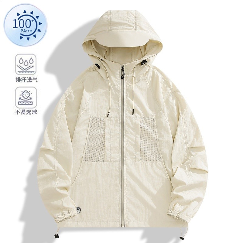 山系透氣防曬服防紫外線原紗防曬衣男女同款7A抗菌寬鬆防曬衫外套-規格圖5