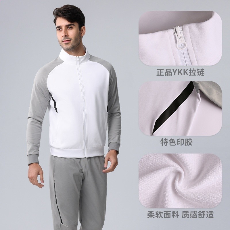 卡爾美同款針織夾克足球訓練服立領外套休閒衛衣運動服-細節圖2