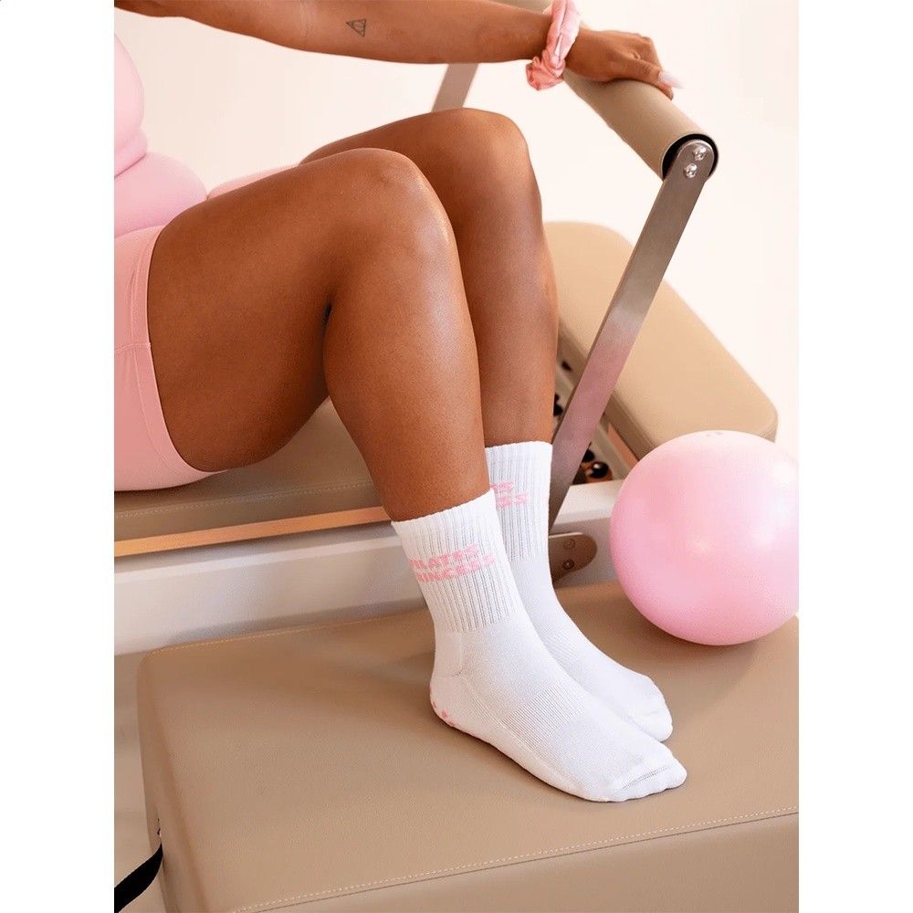清倉Pilates襪中筒防滑瑜伽襪專業女室內運動男地板襪吸汗運動襪-細節圖4