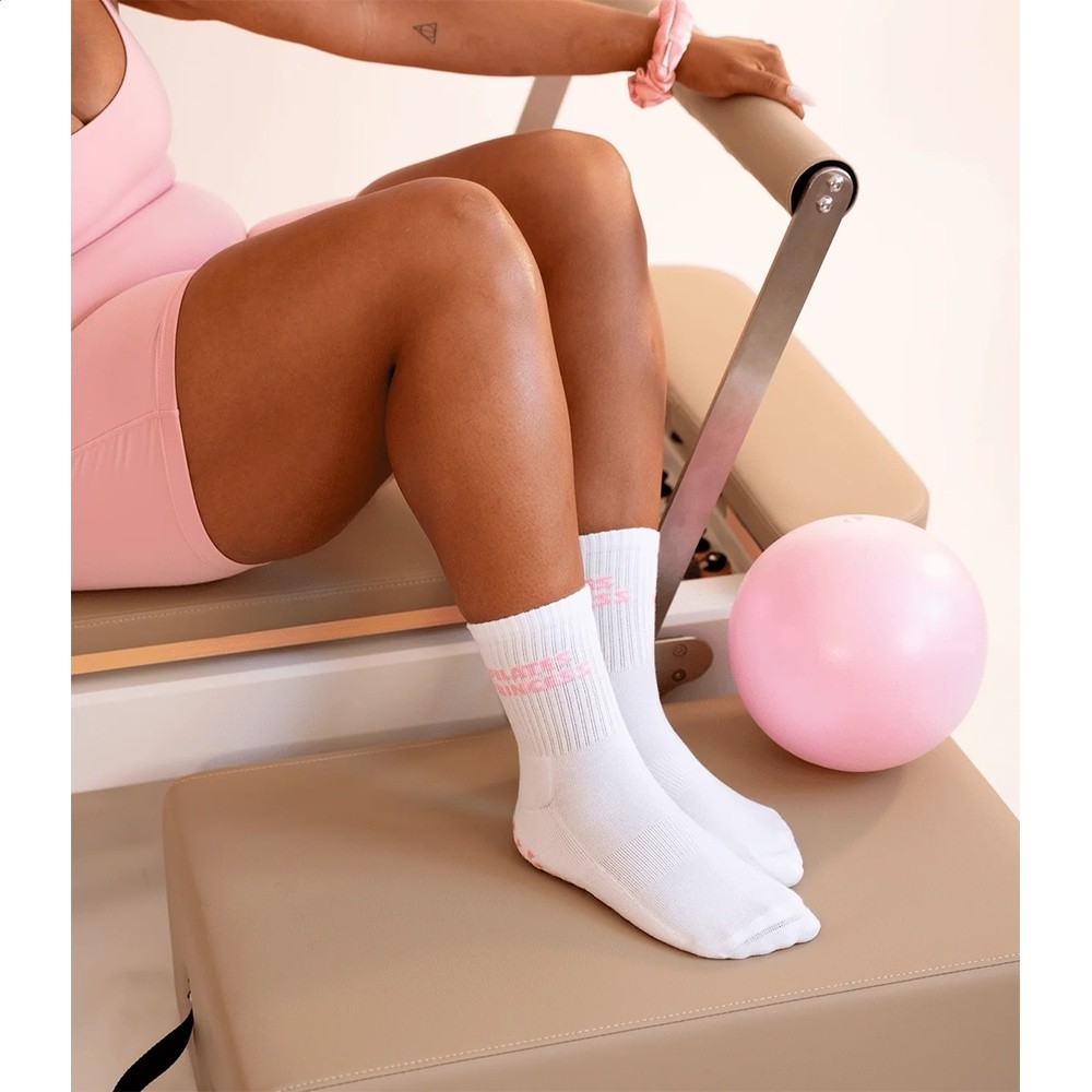 清倉Pilates襪中筒防滑瑜伽襪專業女室內運動男地板襪吸汗運動襪-規格圖5