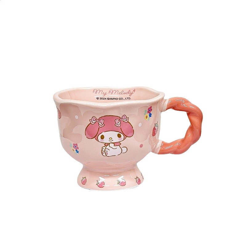 三麗鷗HelloKitty馬克杯生日禮物伴手禮情侶水杯高顏值杯子送女友-細節圖5