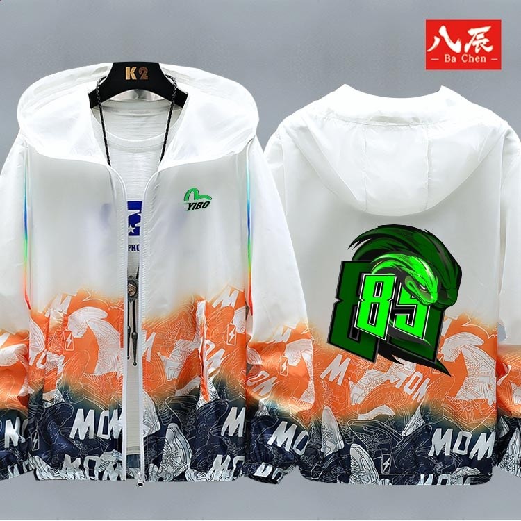 王一博同款85號竹葉青蛇YIBO賽車比賽周邊全速一博防曬服夏季衣服-細節圖3