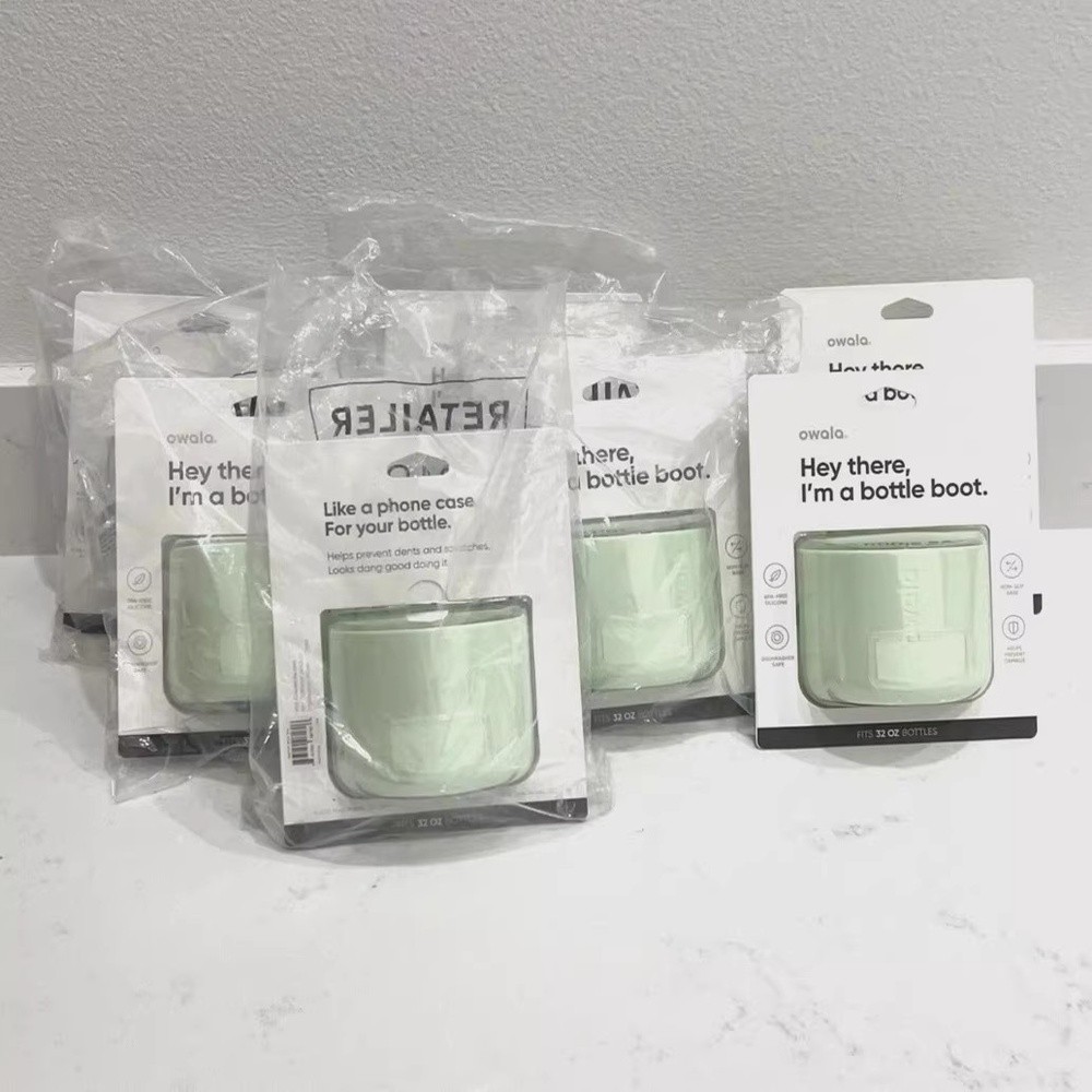 適用Owala Freesip保溫杯矽膠杯套24OZ/32OZ水杯杯套原廠保護套-細節圖3