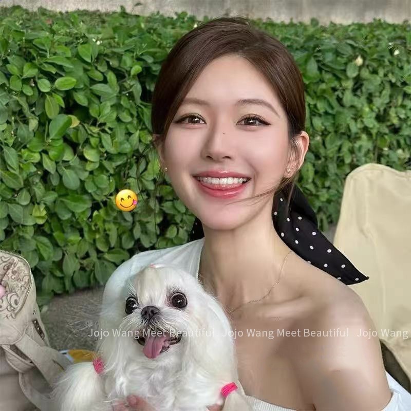 趙露思同款許我耀眼許妍黑色波點飄帶大腸髮圈高階扎髮頭繩頭飾女-規格圖5