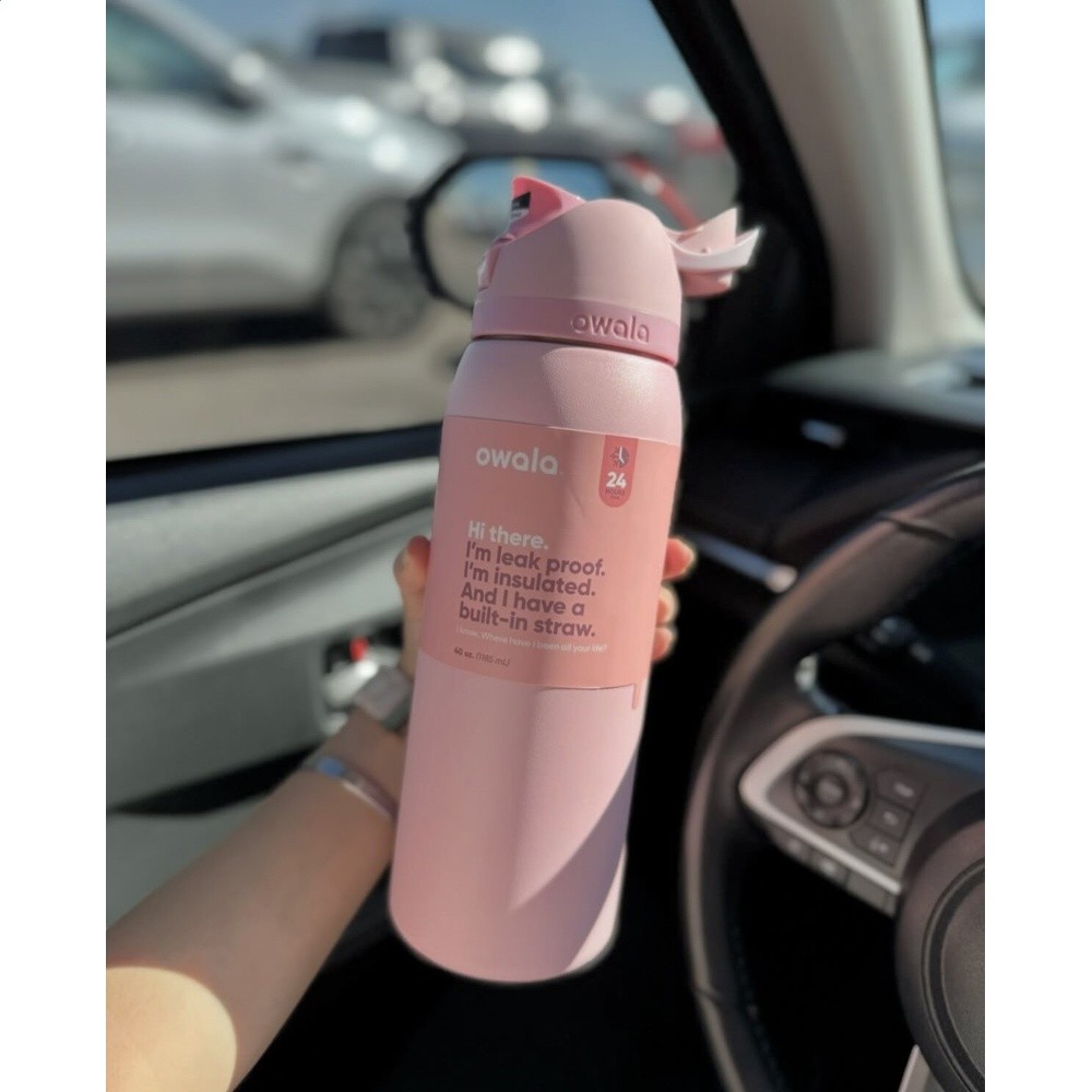 Owala保溫杯水杯FreeSip雙飲蓋運動水杯大容量吸管杯手提禮物杯子-規格圖5
