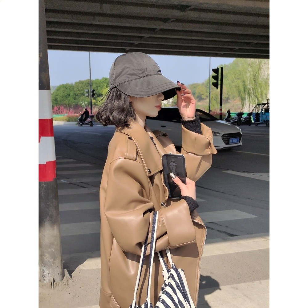 趙露思同款鴨舌帽子女夏季防紫外線遮陽帽速乾透氣遮臉防曬漁夫帽-細節圖3