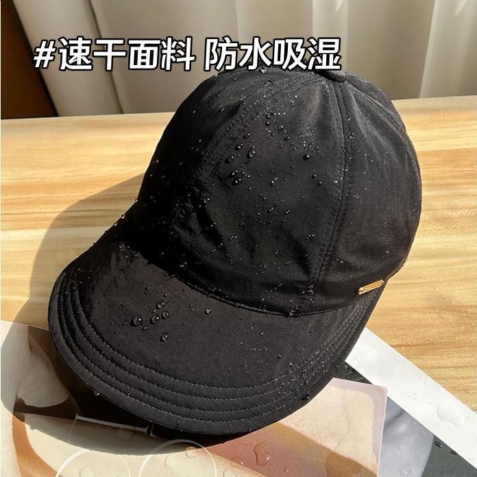 漁夫帽子女夏趙露思同款棒球遮陽帽素顏百搭防曬紫外線鴨舌太陽帽-細節圖5
