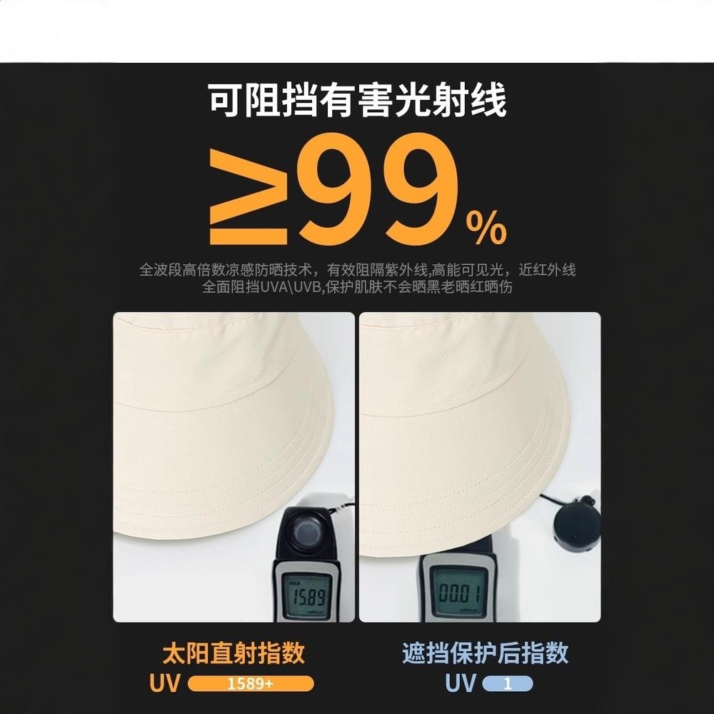 2025新款防曬帽女半空頂帽子趙露思同款遮陽鴨舌百搭太陽防紫外線-細節圖5