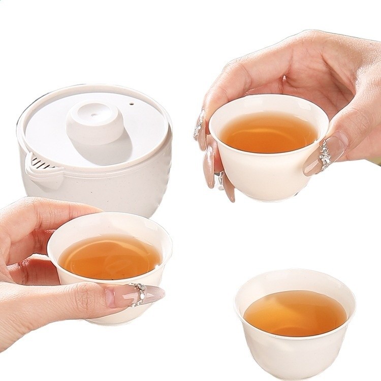 稻殼一次性茶杯待客茶杯小號功夫小茶杯旅行茶具杯子食品級無-細節圖5