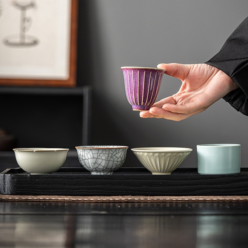 五大名窯茶杯茶具茶盞禮盒裝家用品茗杯個人主人杯公司高檔伴手禮-細節圖3