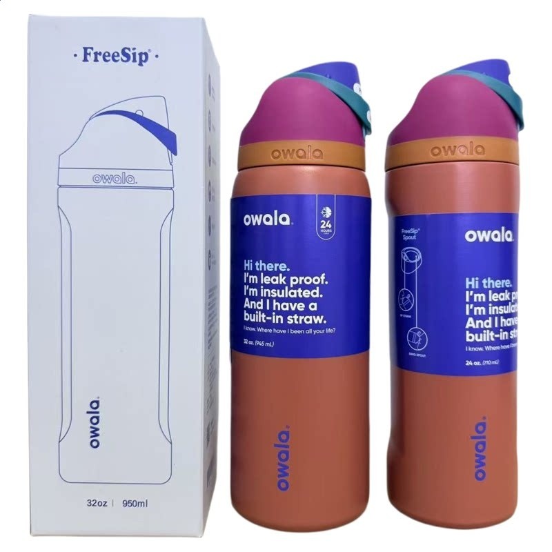 美版Owala新款保溫保冷杯FreeSip雙飲蓋運動水杯大容量吸管咖啡杯-規格圖5