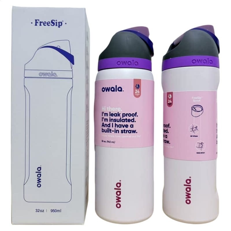 美版Owala新款保溫保冷杯FreeSip雙飲蓋運動水杯大容量吸管咖啡杯-規格圖5