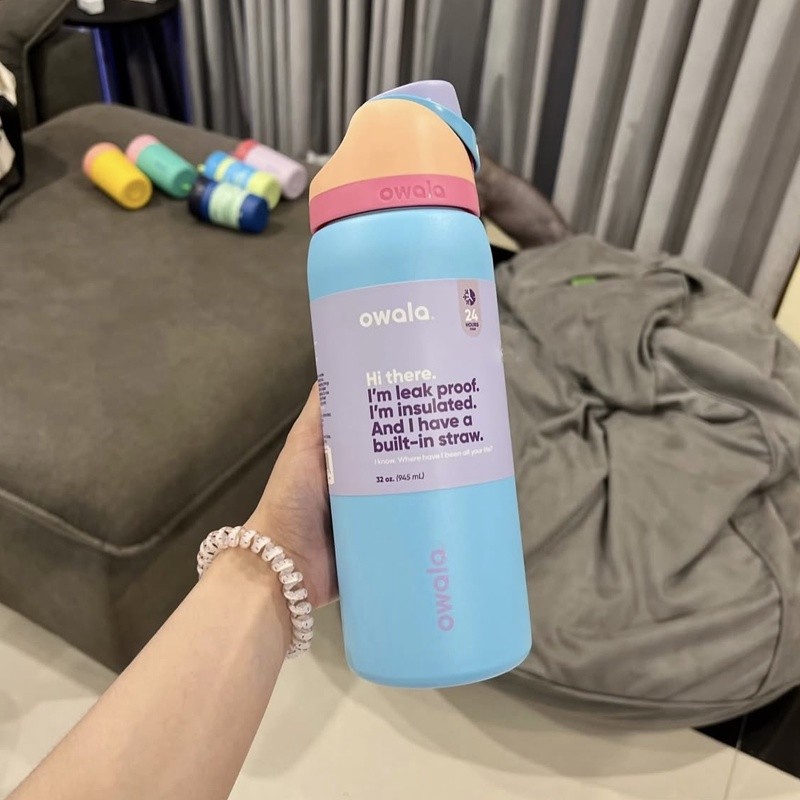 美版Owala新款保溫保冷杯FreeSip雙飲蓋運動水杯大容量吸管咖啡杯-規格圖5