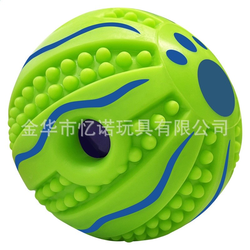 寵物玩具發聲球啃咬磨牙耐咬狗狗解悶法鬥訓練狗球專供跨境店商-細節圖5