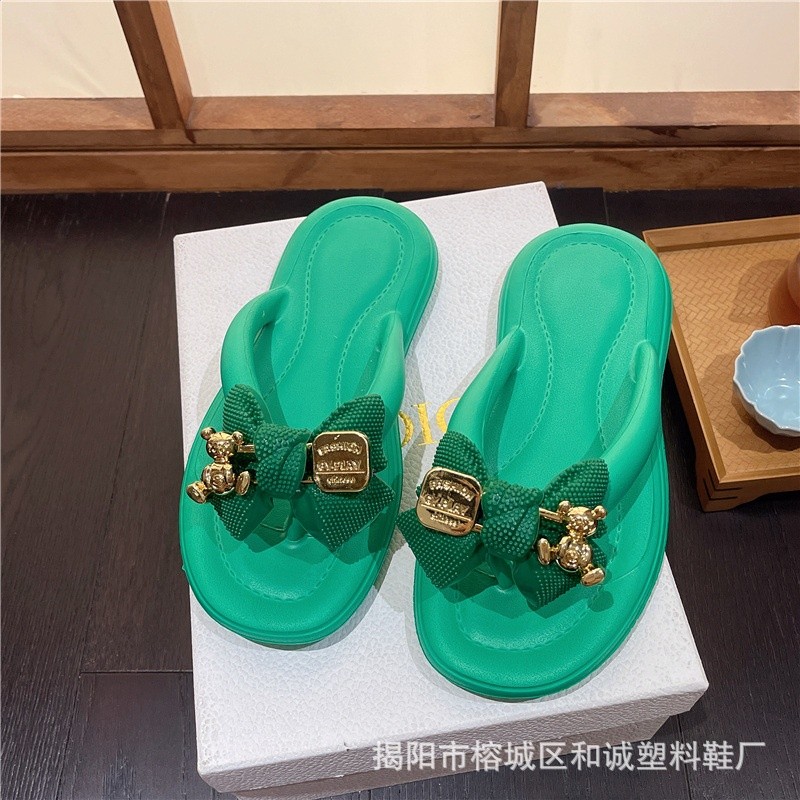 2024新款彩色空氣層鞋花蝴蝶結小紅書推薦洞洞鞋配件手工布藝花朵-規格圖5