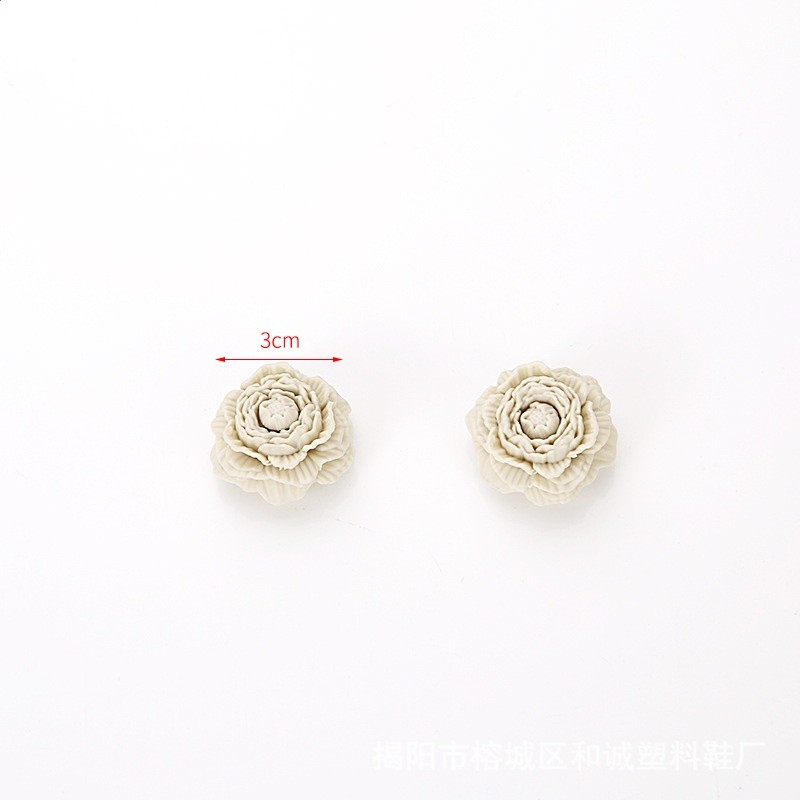 【泡芙花束】適配corss洞洞鞋配飾鞋花立體高顏值diy鞋飾品鞋釦件-規格圖5