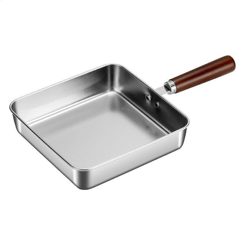 食品級304材質圓形醬汁鍋物理不沾紋理小孩輔食鍋小鍋加厚材質家-規格圖5