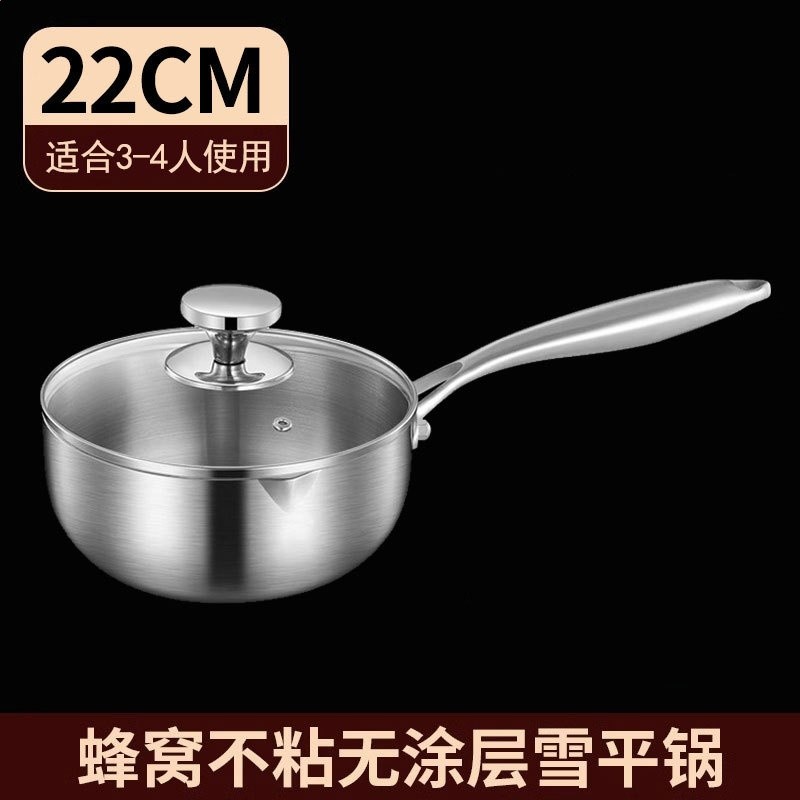 22CM 蜂窩不粘鍋【帶蓋】